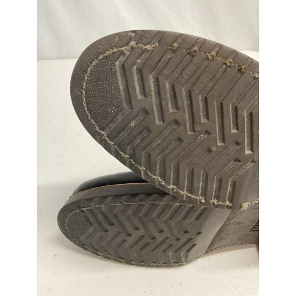 Frye Veronica 3476276 Womens Black Lace Up Leather‎ Combat Boots 9.5M Distressed - Picture 9 of 16